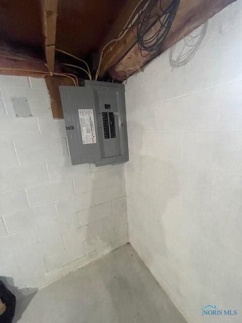 utilities with electric panel