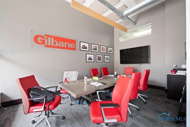 1 S Saint Clair St, Toledo, OH 43604 - office area with baseboards