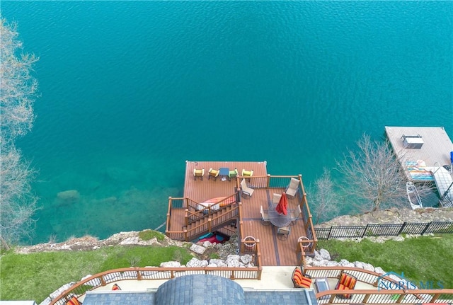 drone / aerial view