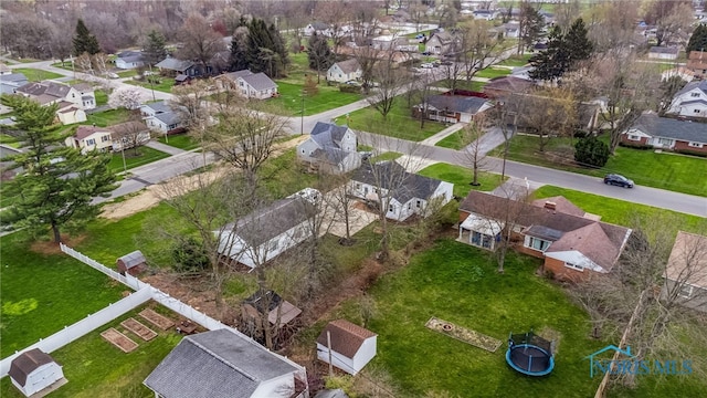 242 E Yates Ave, Findlay, OH 45840 - aerial view of residential area