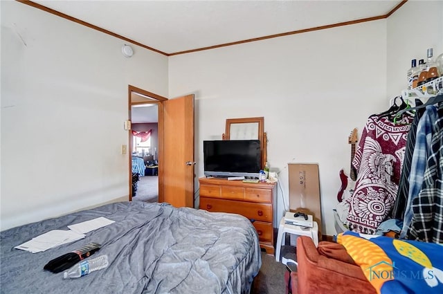 17341 Rd 139, Cecil, OH 45821 - bedroom featuring carpet flooring, crown molding, and baseboards