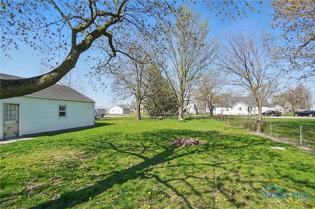 402 S 5th St, Continental, OH 45831 - view of yard featuring fence