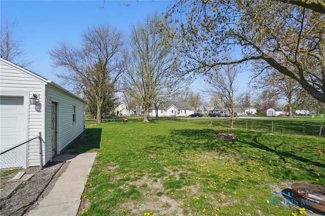 402 S 5th St, Continental, OH 45831 - view of yard with a residential view and fence