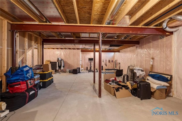 1007 Stoneleigh Rd, Perrysburg, OH 43551 - view of unfinished below grade area