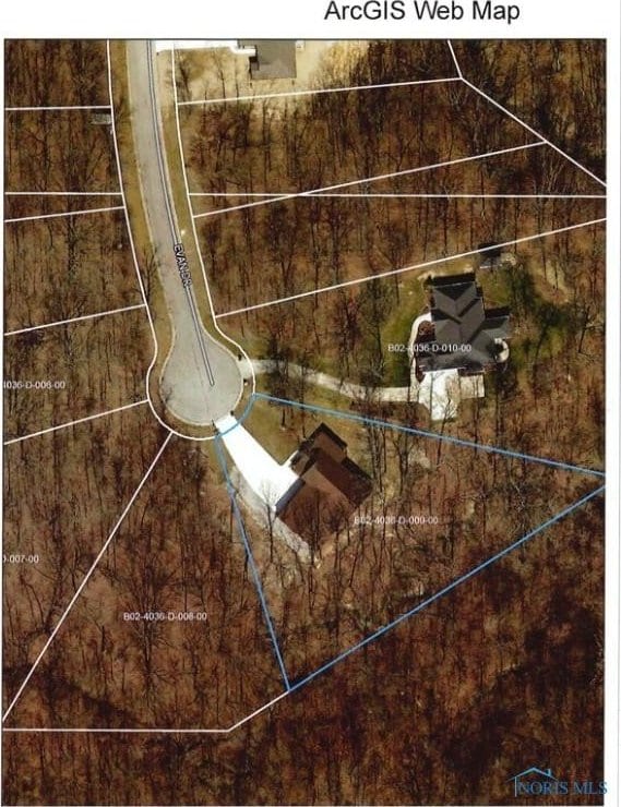 1673 Evan Dr, Defiance, OH 43512 - aerial map of property and surrounding area