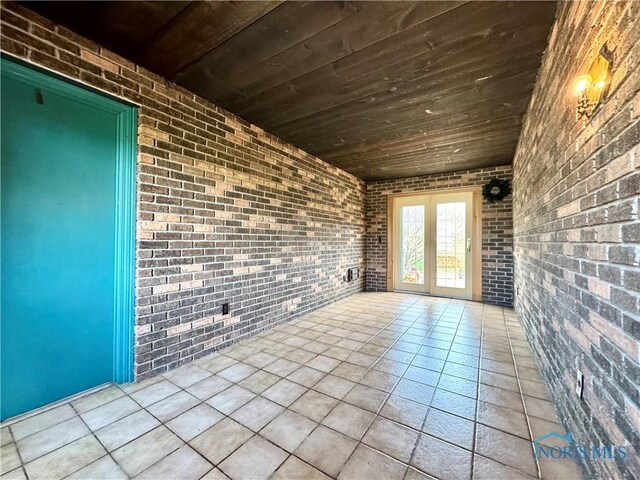 1965 Colwell Cir, Defiance, OH 43512 - unfurnished sunroom with french doors