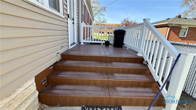 view of deck