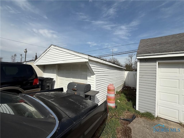 3250 Otto St, Toledo, OH 43608 - view of detached garage