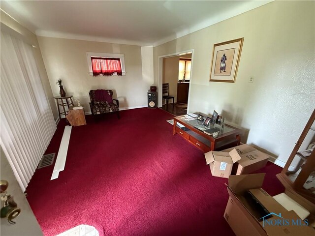 3250 Otto St, Toledo, OH 43608 - sitting room with visible vents and carpet