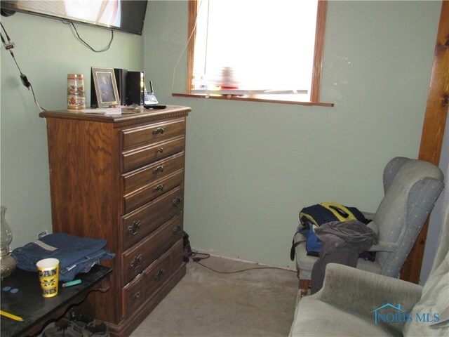 104 S Summit St, Edon, OH 43518 - living area featuring carpet flooring