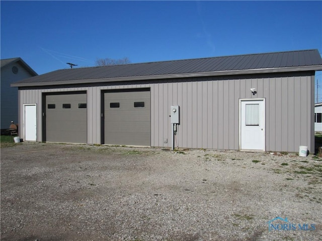 104 S Summit St, Edon, OH 43518 - view of detached garage