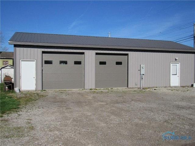 104 S Summit St, Edon, OH 43518 - view of detached garage