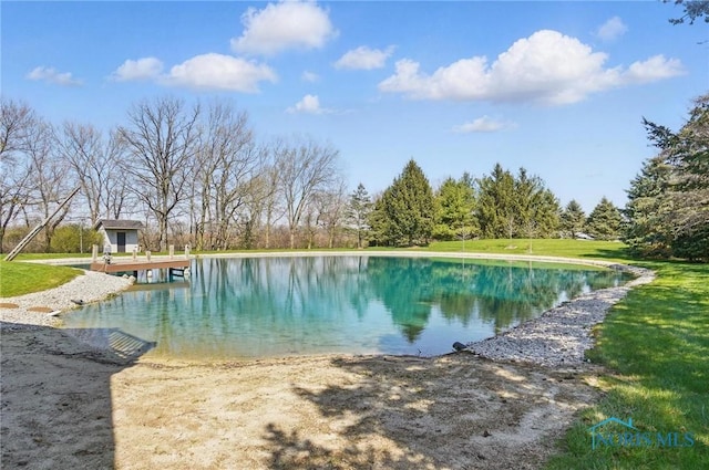 view of swimming pool