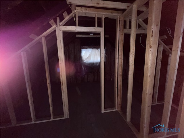 2398 York St, Toledo, OH 43605 - view of attic