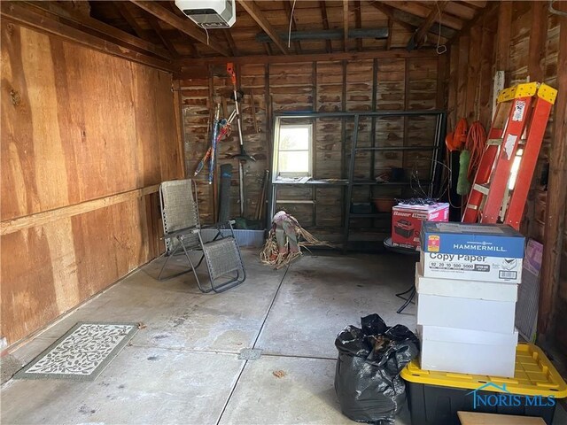 306 Lincoln St, Lyons, OH 43533 - storage room featuring a garage