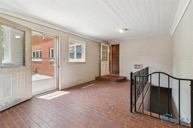 325 Park St, Bryan, OH 43506 - view of unfurnished sunroom