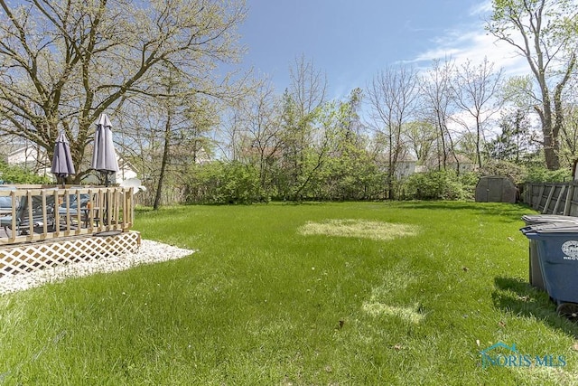 853 Circleview Dr, Toledo, OH 43615 - view of yard