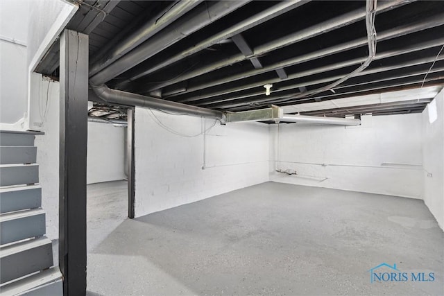 2000 Oakwood Ave, Toledo, OH 43607 - view of unfinished basement