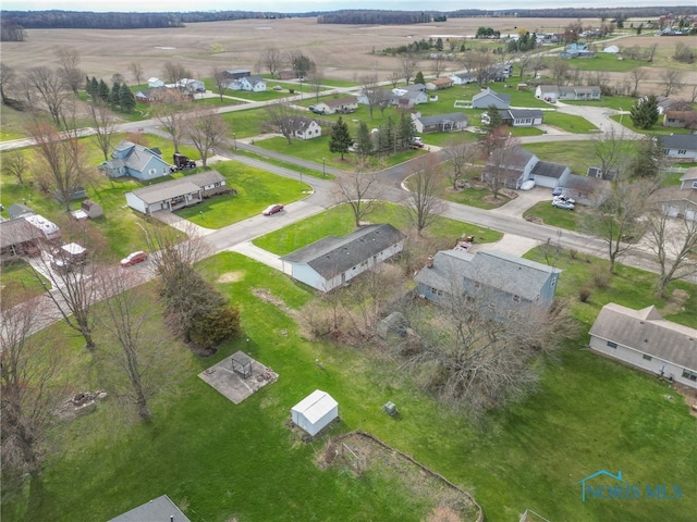 drone / aerial view featuring a residential view