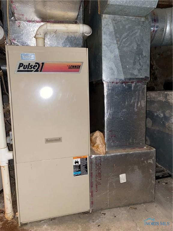 view of utility room