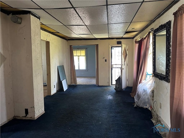 1331 Grand Ave, Toledo, OH 43606 - spare room featuring a paneled ceiling