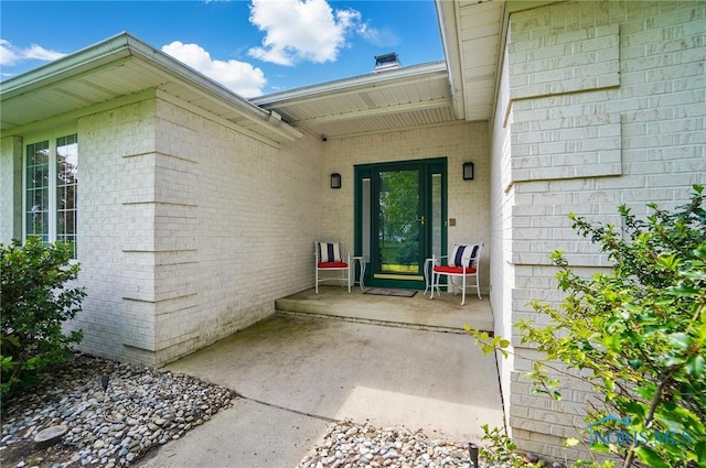 3145 Shoreland Ave, Toledo, OH 43611 - doorway to property featuring brick siding