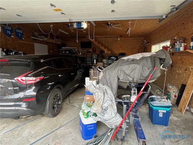 825 S Clinton St, Defiance, OH 43512 - garage with a garage door opener