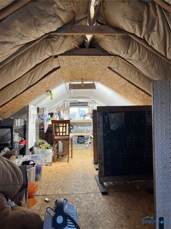 825 S Clinton St, Defiance, OH 43512 - view of attic