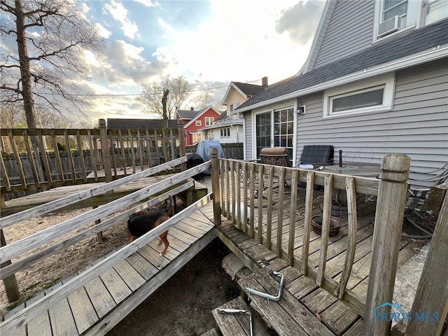 825 S Clinton St, Defiance, OH 43512 - wooden deck featuring fence