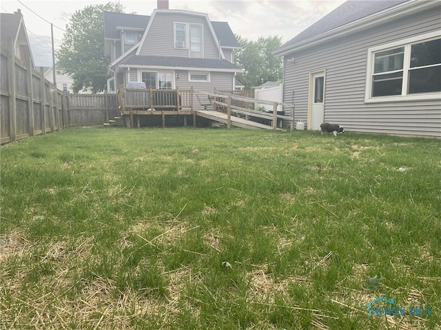 825 S Clinton St, Defiance, OH 43512 - rear view of house with a deck