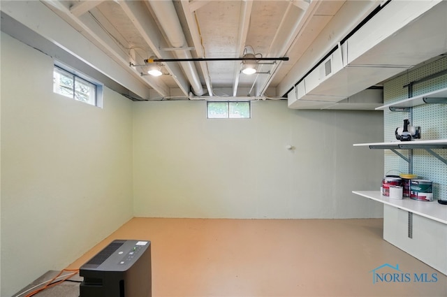 864 Cherry Ln, Waterville, OH 43566 - basement featuring plenty of natural light