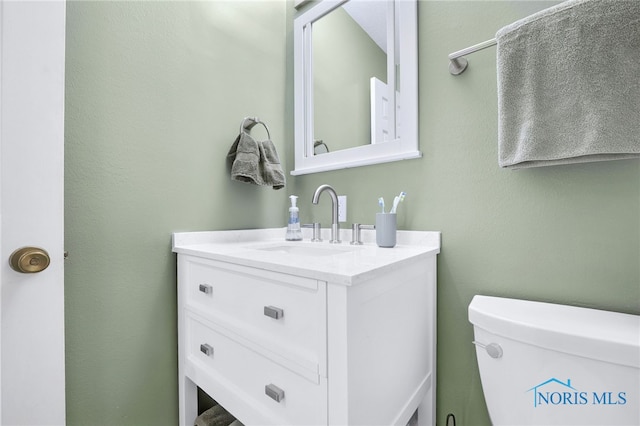 14384 Georgetown Dr, Bowling Green, OH 43402 - half bath with toilet and vanity