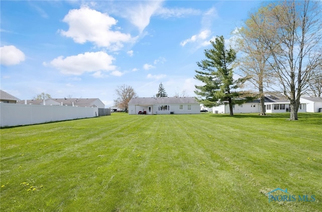 14384 Georgetown Dr, Bowling Green, OH 43402 - view of yard with a residential view and fence