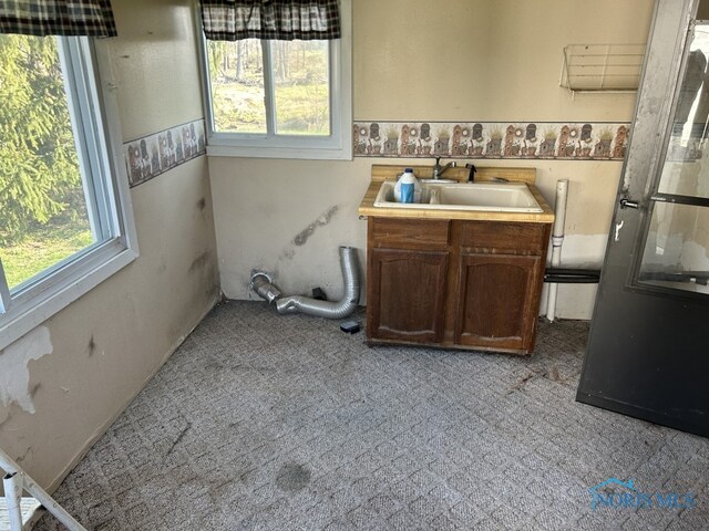 bathroom with a sink