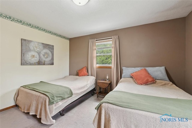 bedroom with carpet flooring