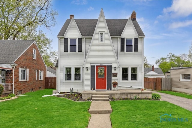 1805 Heatherdowns Blvd, Toledo, OH 43614 - view of front of house with a chimney