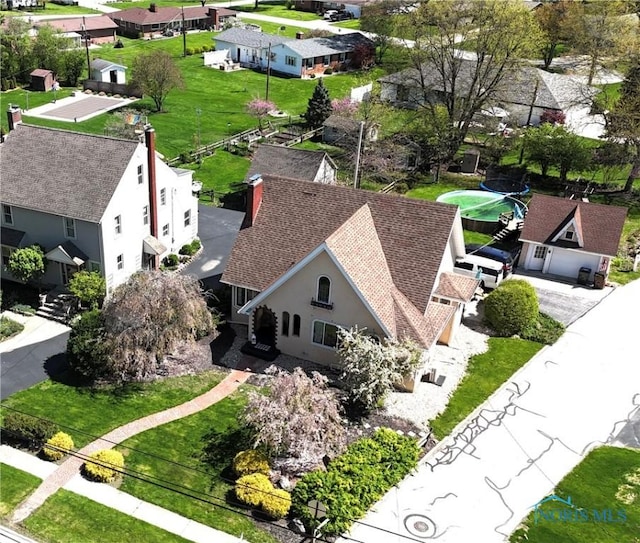 399 Melmore St, Tiffin, OH 44883 - aerial view featuring a residential view