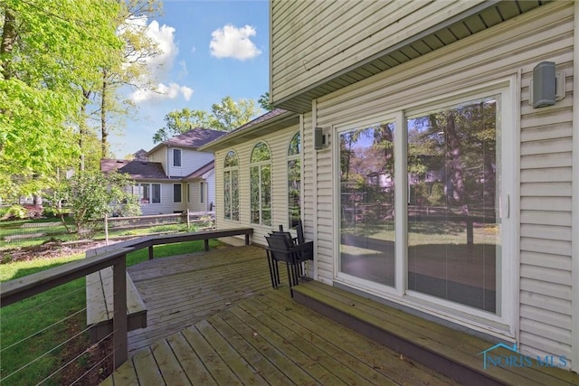 544 Jacqueline Ct, Holland, OH 43528 - view of wooden terrace