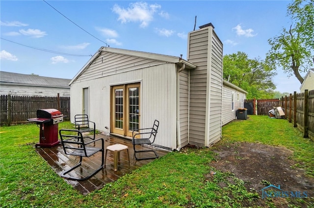 705 Reineck Dr, Toledo, OH 43605 - view of outbuilding with a fenced backyard and cooling unit