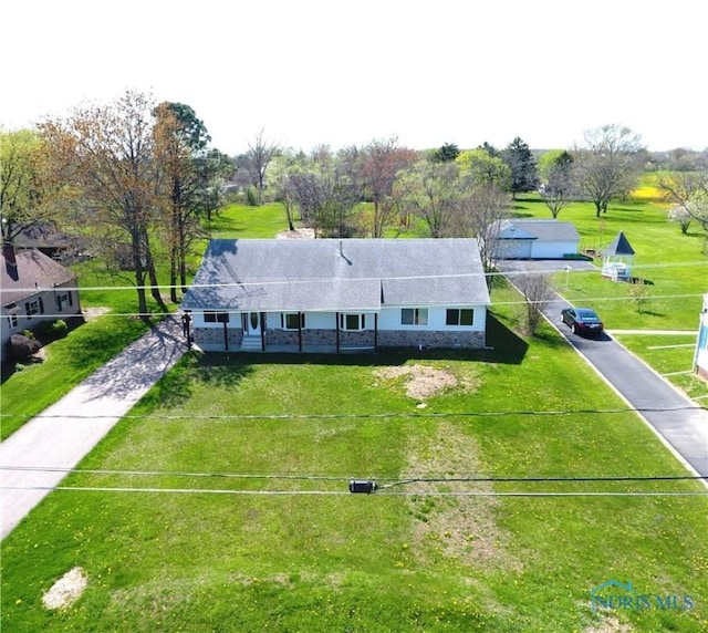 aerial view