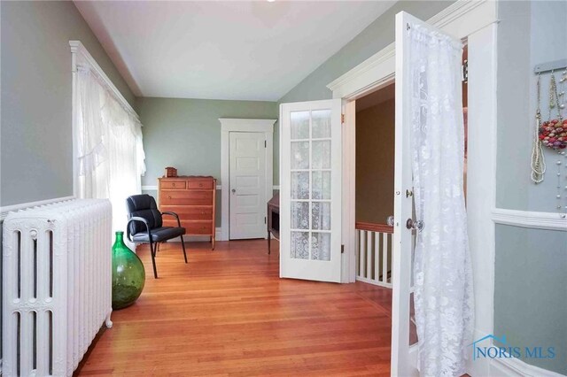 202 Hancock St, Findlay, OH 45840 - hall featuring radiator and wood finished floors