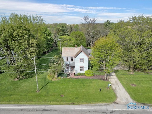 888 Columbus Ave, Fostoria, OH 44830 - bird's eye view