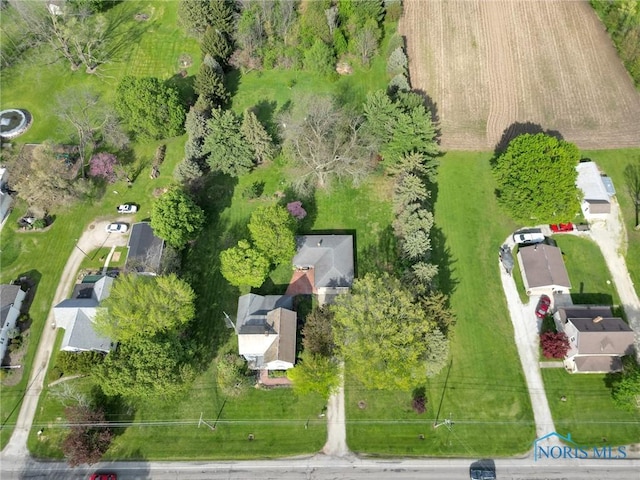 888 Columbus Ave, Fostoria, OH 44830 - birds eye view of property
