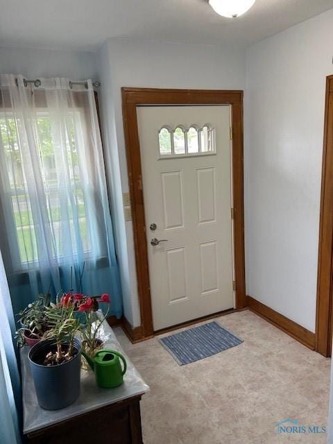 163 E Hull St, Edgerton, OH 43517 - entryway with baseboards