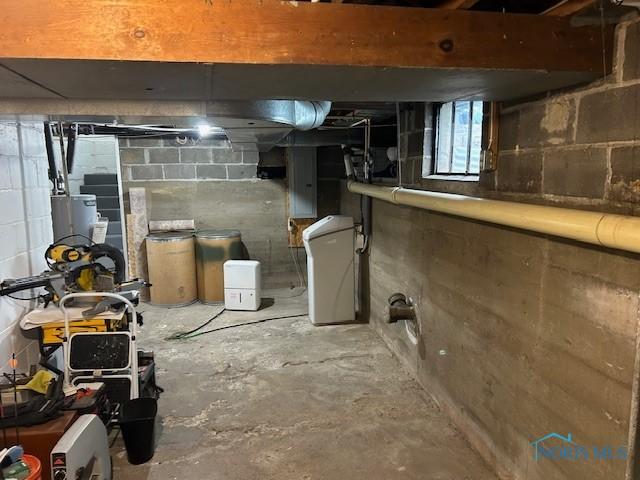 163 E Hull St, Edgerton, OH 43517 - view of basement