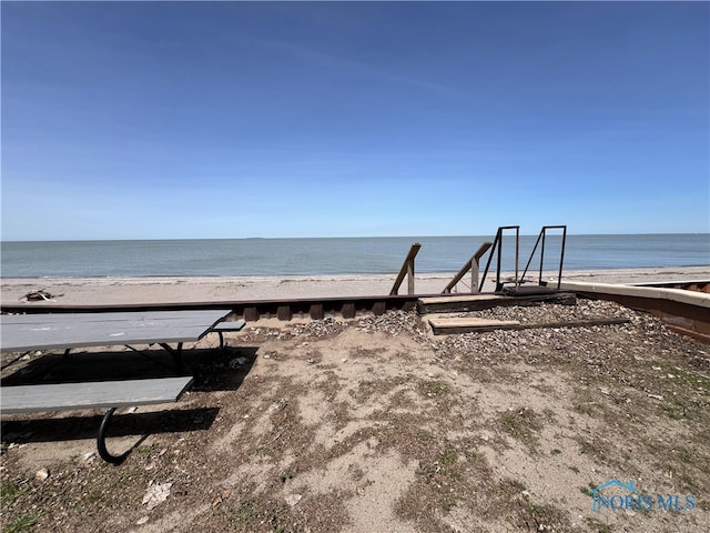 property view of water
