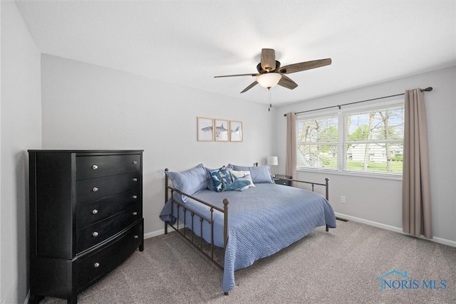 1135 Pimlico Park, Holland, OH 43528 - carpeted bedroom featuring baseboards and ceiling fan