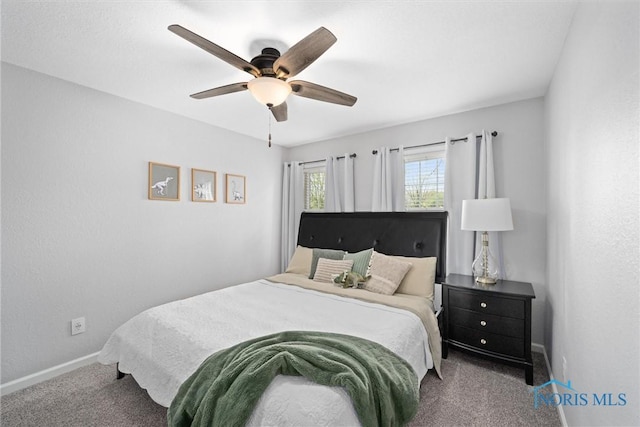 1135 Pimlico Park, Holland, OH 43528 - carpeted bedroom featuring baseboards and ceiling fan