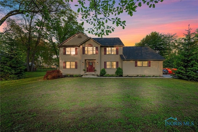 2515 S Berkey Southern Rd, Swanton, OH 43558 - colonial inspired home featuring a front yard
