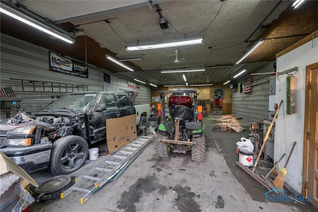 2515 S Berkey Southern Rd, Swanton, OH 43558 - view of garage